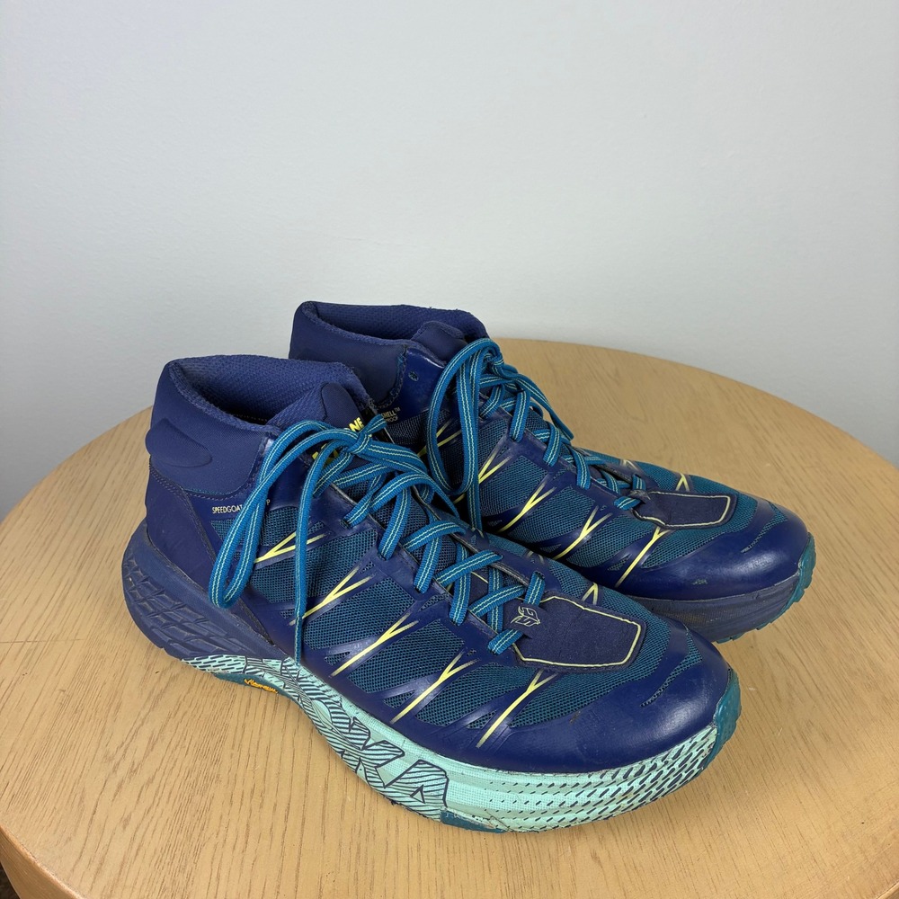 Hoka One One Speedgoat Mid WP Women's 10 Waterproof Trail Hiking Shoes Outdoor